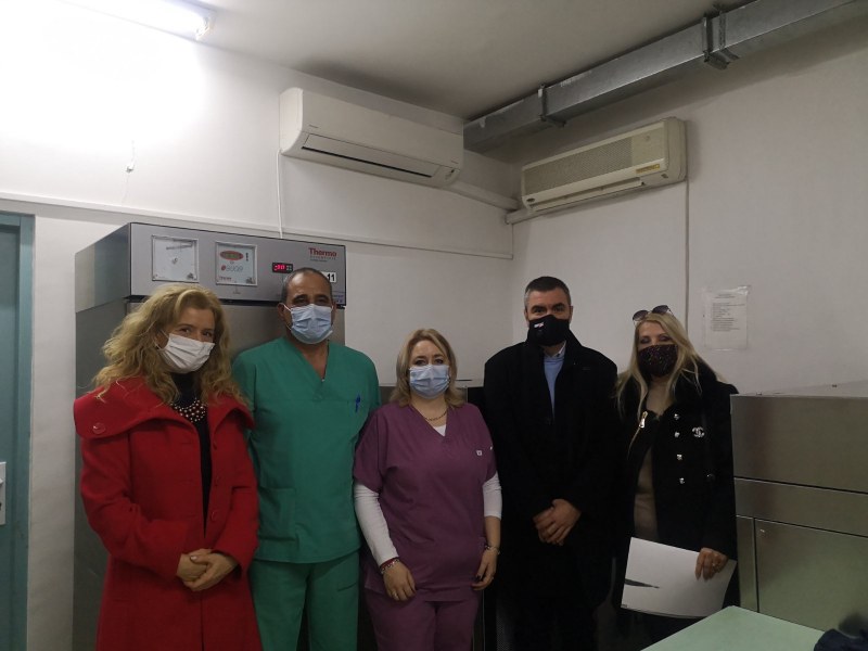Кръвния център в Пловдив вече има шоков фрицер за плазма