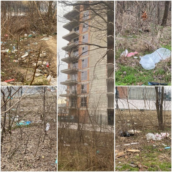 Гората около “Лаута Гардън“ се превърна в бунище