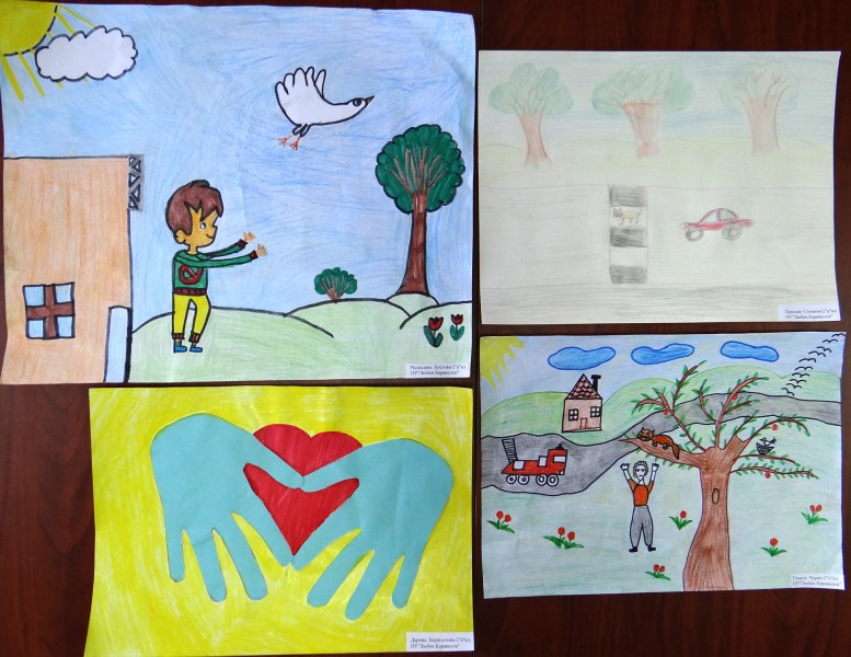 Деца от Съединение нарисуваха доброто с много творчество и въображение