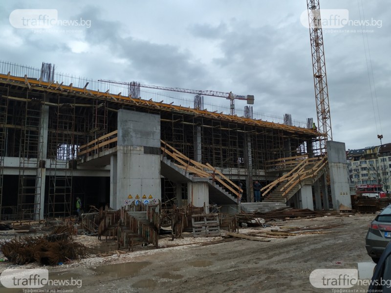 Навръх 109-годишнината на Ботев Пловдив, строежът на  “Колежа“ придобива все по-внушителни размери