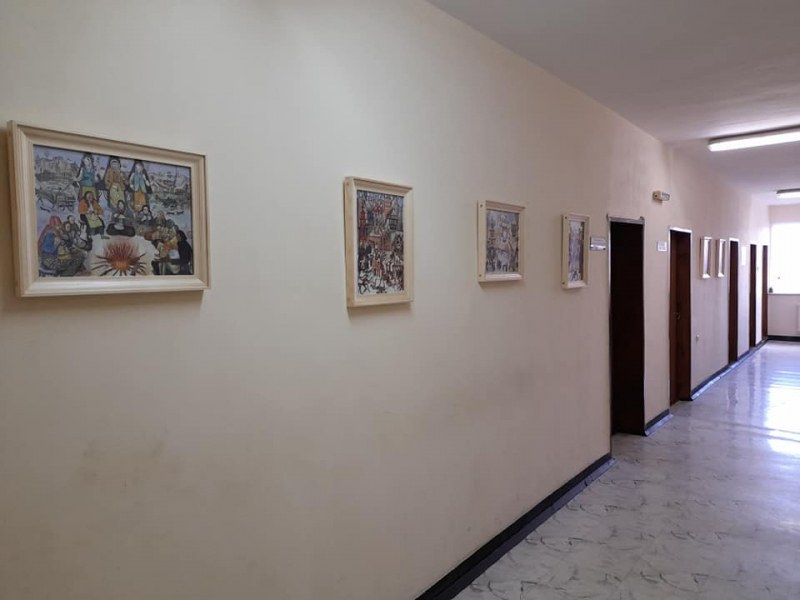 Репродукции на картини на Златю Бояджиев украсиха Община Брезово