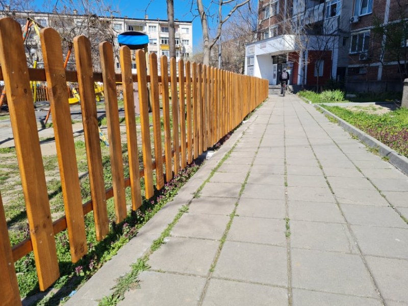 Преобразява се районът около Преспите в “Източен“, слагат и нова ограда на детската площадка