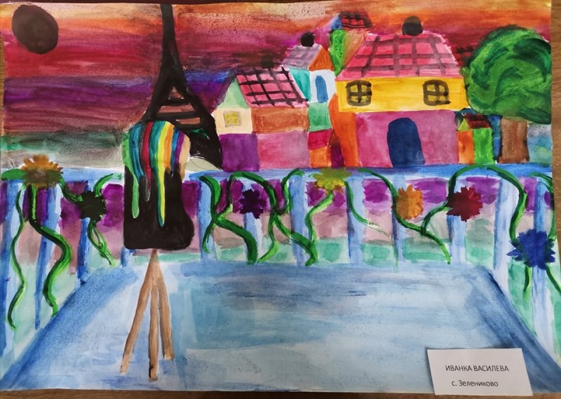 Талантливи деца в Брезовско нарисуваха мечтите си
