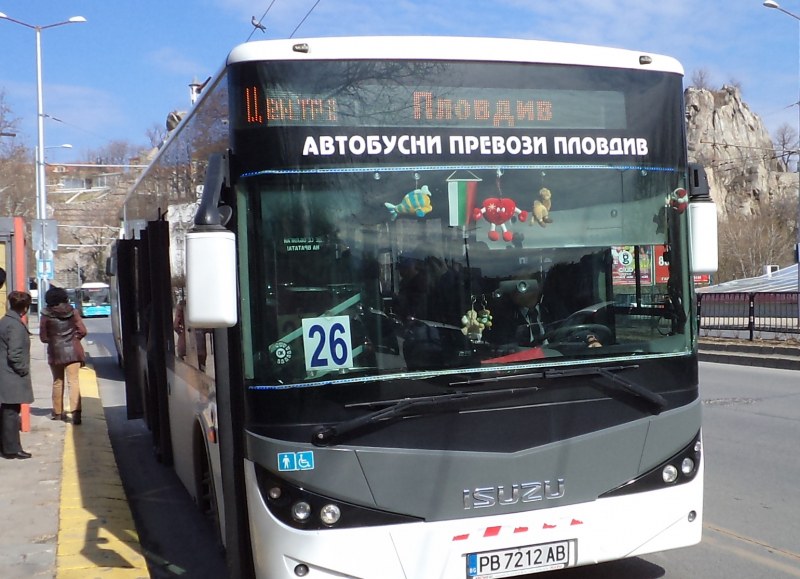 Автобусите в Пловдив с неделно разписание по празниците
