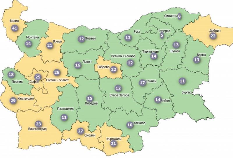 Пловдивско излезе от оранжевата и вече е в зелената COVID зона