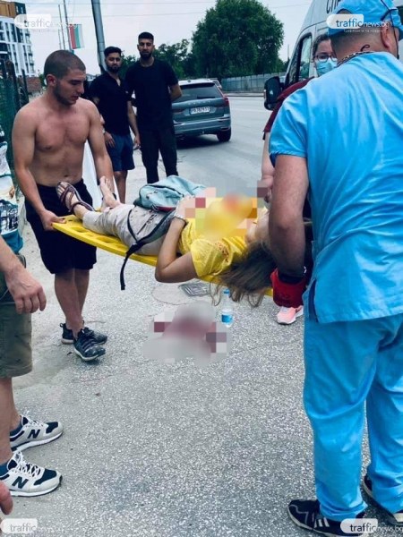 Лекарка е ударената от джип в Смирненски, шофьорката се държала неадекватно
