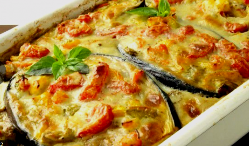 Вкусна лятна рецепта - огретен от патладжани