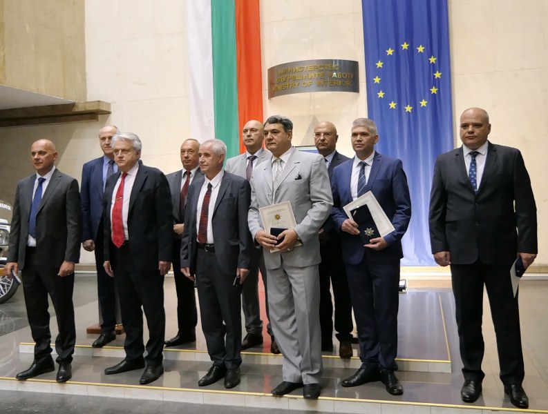 Петима директори на ОД на МВР с отличия, сред тях и Петко Тодоров от Пловдив