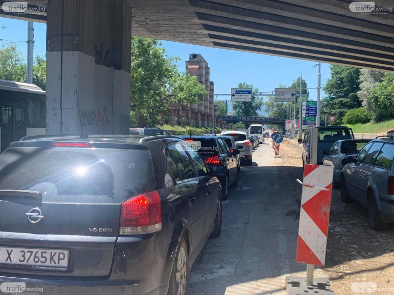 Транспортна блокада се задава в Пловдив – започват редица ремонти в целия град