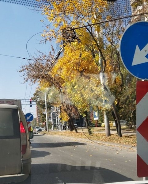 Махат от днес тролейбусни жици в “Източен“, въвежда се временна организация на движението