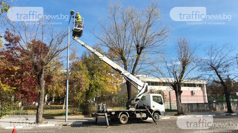 Три вида електроспестяващи LED лампи ще озарят два квартала на Пловдив