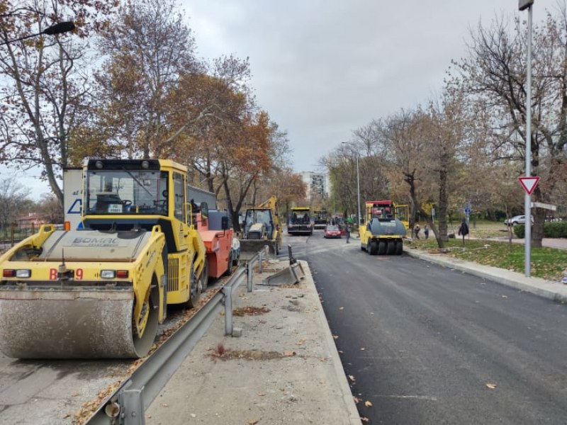 Приключва до дни работата по бул. „Христо Ботев“, „Копривщица“ и част от Коматевския възел