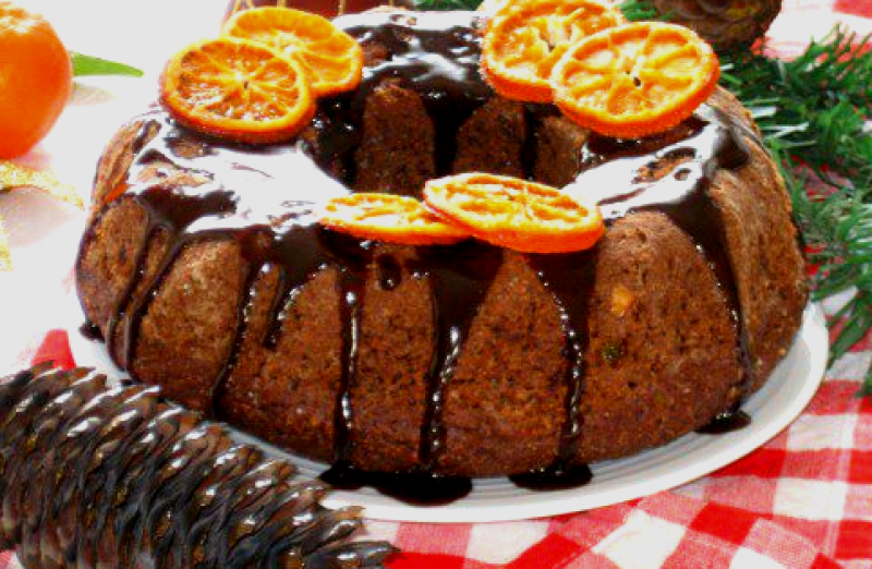 Кекс с мандарини - вкусен, ефектен и подходящ за постите Кекс с мандарини - вкусен, ефектен и подходящ за постите