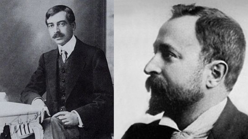 Пейо Яворов и Алеко Константинов - големи творци, родени на днешната дата