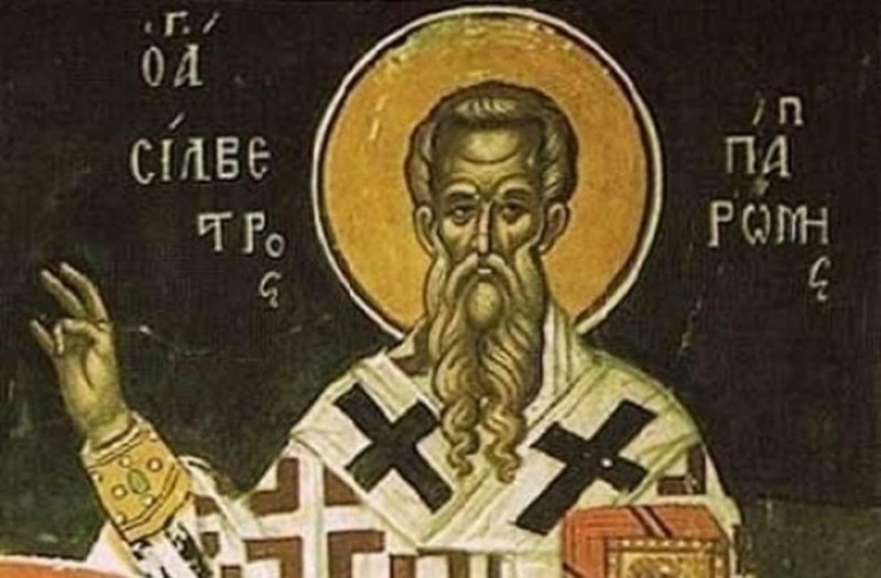 Православната църквата почита на 2 януари Свети Силвестър Римски