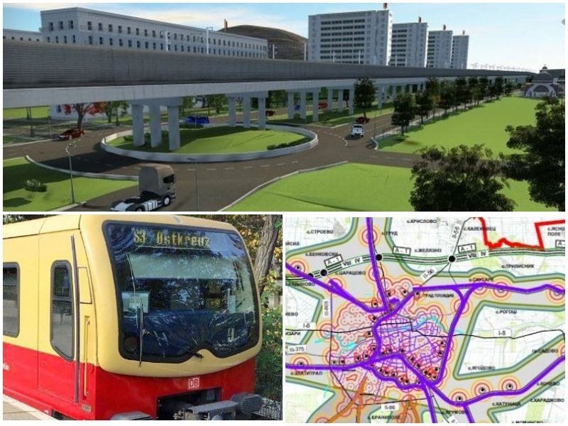 Проектът за S-Bahn на Пловдив: 6 линии до 11 населени места, без прелези по „Копривщица” и връзка Тракия – Филипово