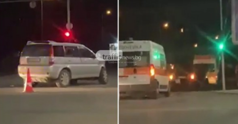 Шестима пострадали в снощната катастрофа в Пловдив, ударили са се линейка и кола