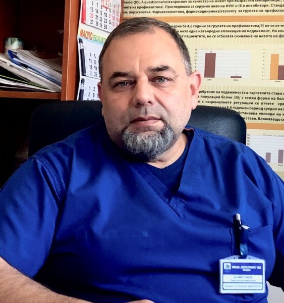 Доц. д-р Емил Спасов от УМБАЛ „Свети Георги” за хемофилията и нейното разпространение