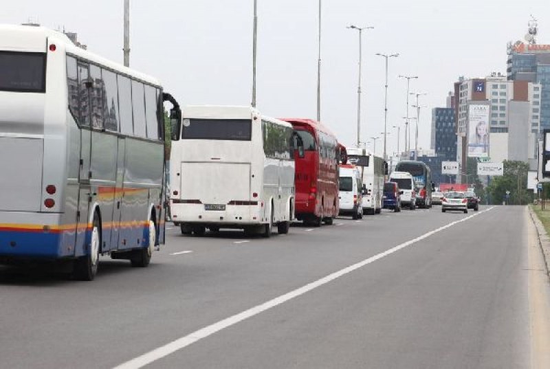 Специфична организация на движението в Пловдив заради протеста на превозвачите