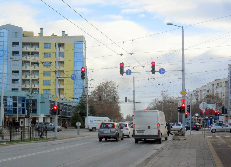 Затварят за минути кръстовище в Кючука заради протест