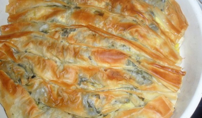 Пролетна баница - зелена и вкусна