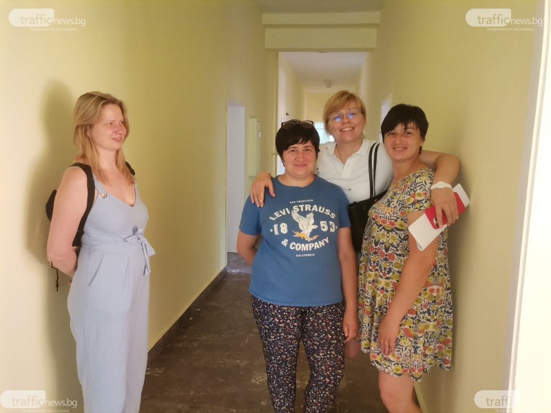 Две майки и децата им - първите настанени украинци в Белодробна болница