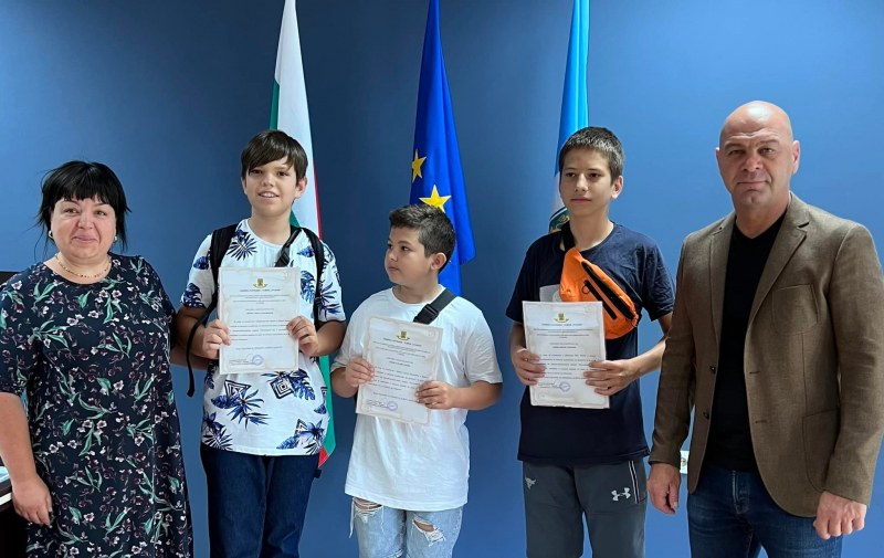 Пловдивски деца получиха отличия за благородна постъпка