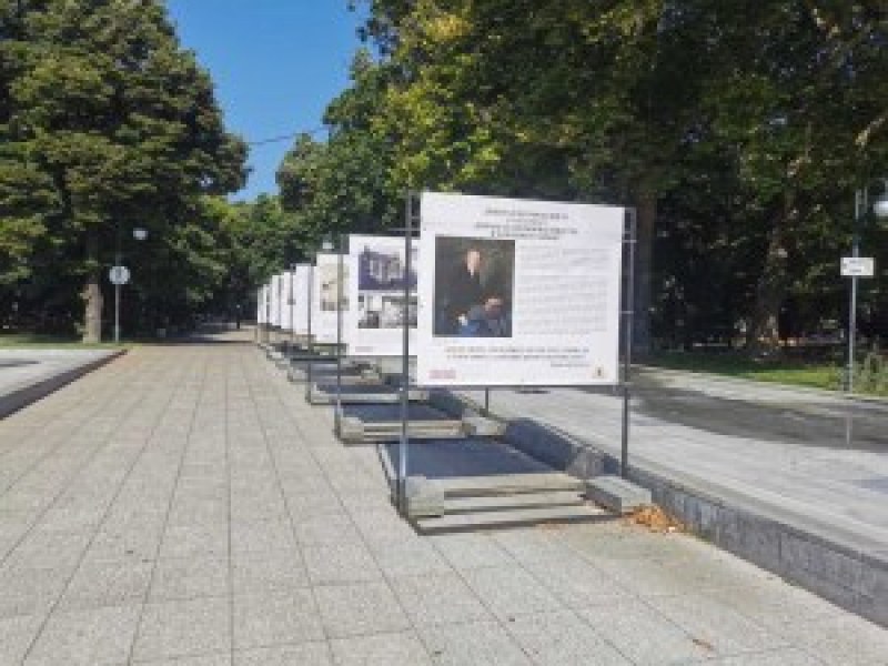 Изложба в центъра на Пловдив почита Димитър Кудоглу - големия дарител