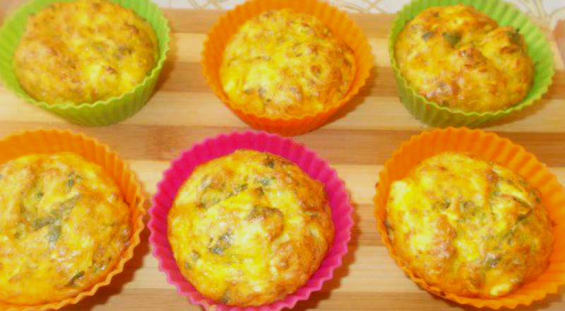Солени кексчета с тиквички - вкусни и здравословни