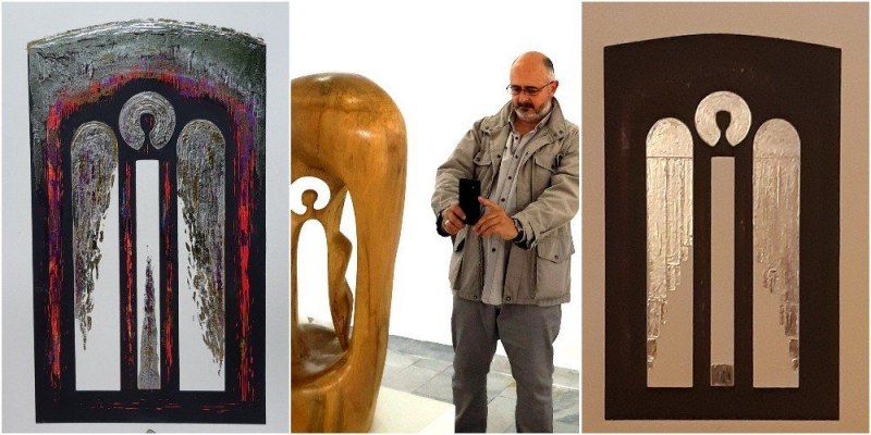 Скулптор с международно признание живее и твори в Перущица