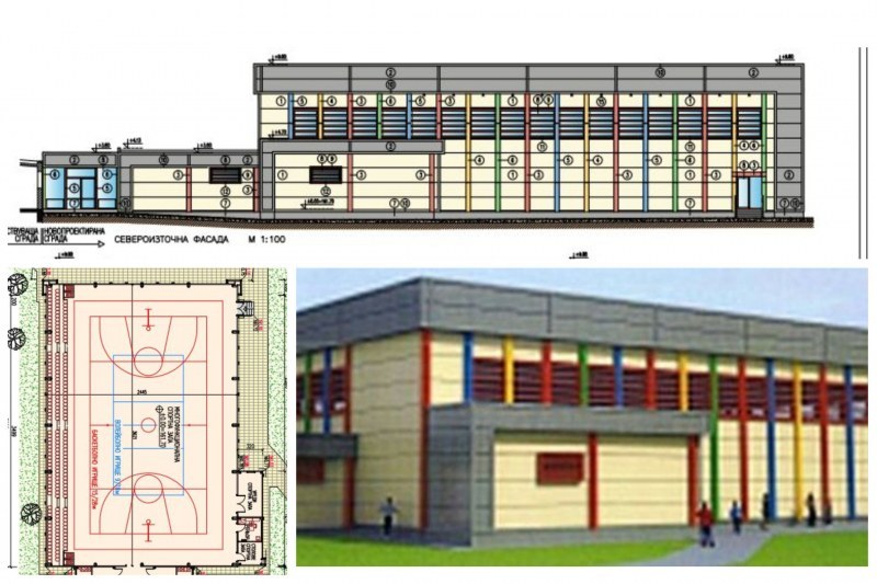 Три пъти по-скъпа ще бъде спортната зала на ЕГ „Иван Вазов”