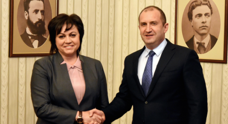 Президентът връчва третия мандат на БСП утре