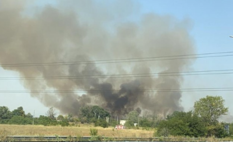 10 пожара в Пловдивско! Горят треви край Царимир и Войсил