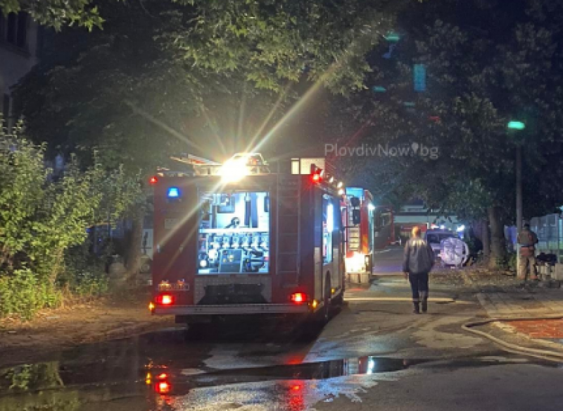 Жена пострада при пожар в Костиево