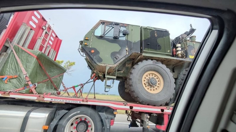 Конвой с военна техника премина през АМ “Тракия“