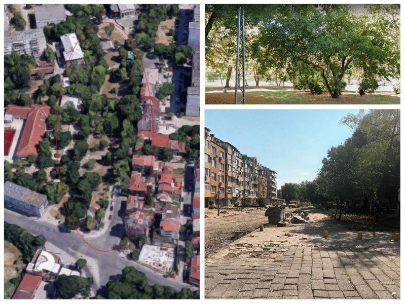 Голям парк, места за отдих и детски площадки ще бъдат направени край ул.„Даме Груев”