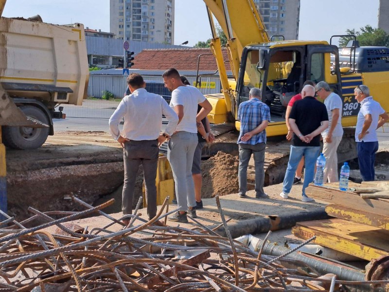 Общината не е доволна от темпа на ремонт на “Брезовско шосе“