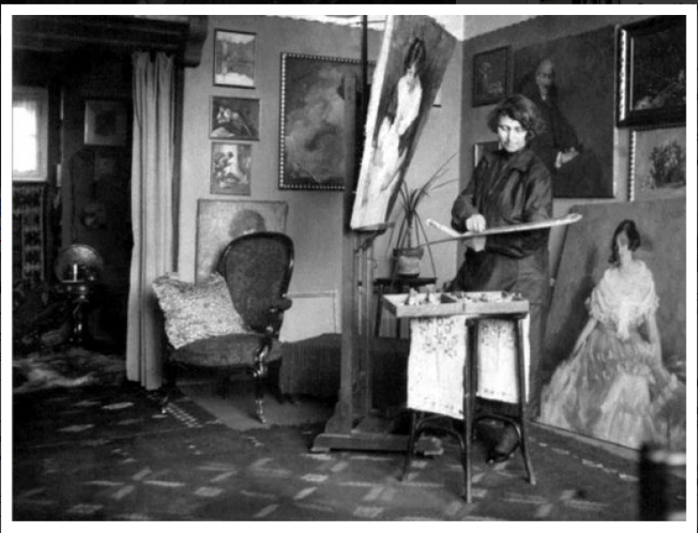57 години от смъртта на художничката Елисавета Консулова-Вазова, първа рисувала голо тяло
