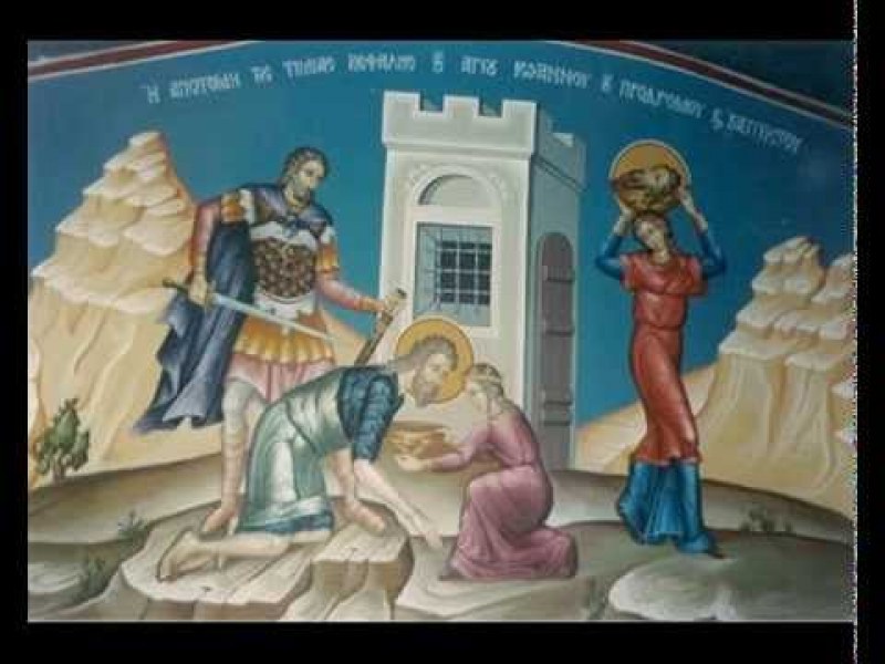 Църквата почита днес отсичане главата на свети Йоан Кръстител