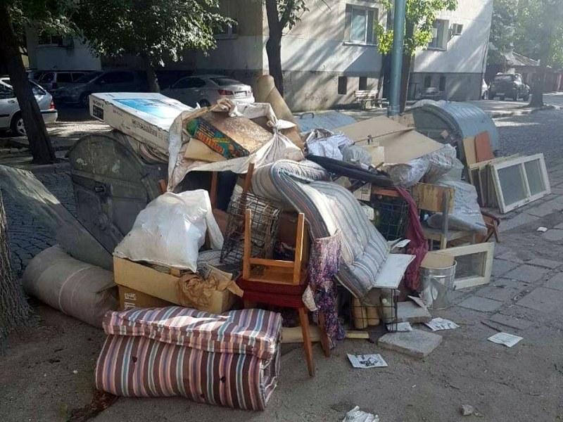 Събират безплатно едрогабаритни отпадъци в Пловдив и идната седмица