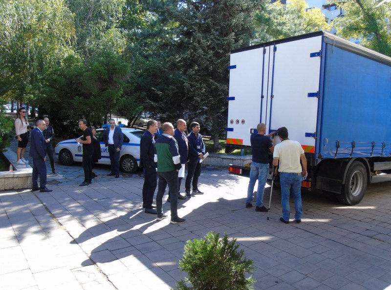 Бюлетините пристигнаха в Пловдив с полицейски конвой