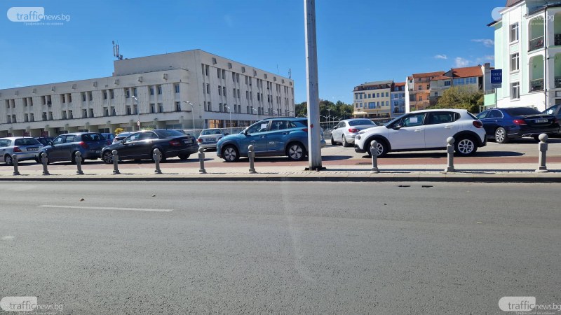 Неделни санкции за неправилно паркиране около Главната в Пловдив
