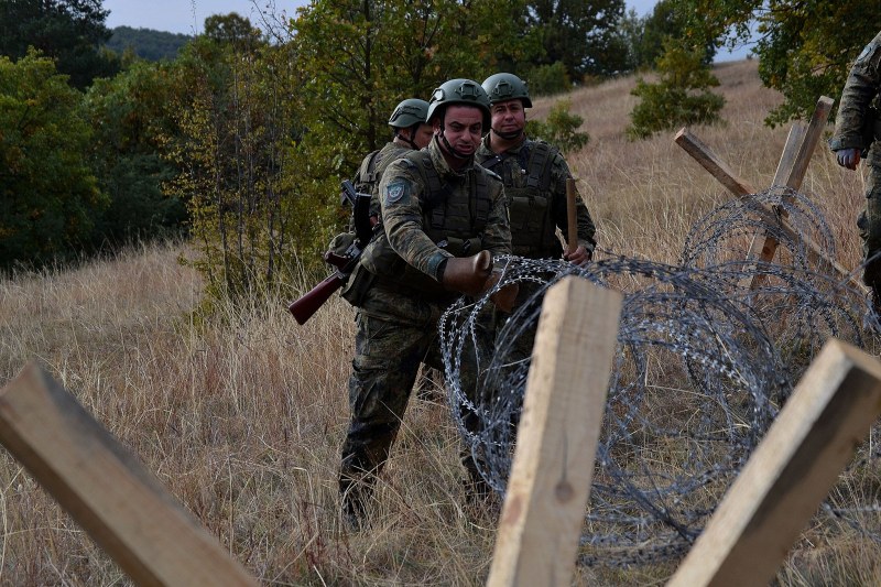 Батальонът за защита на силите на Стрямската бригада се готви за сертифициране