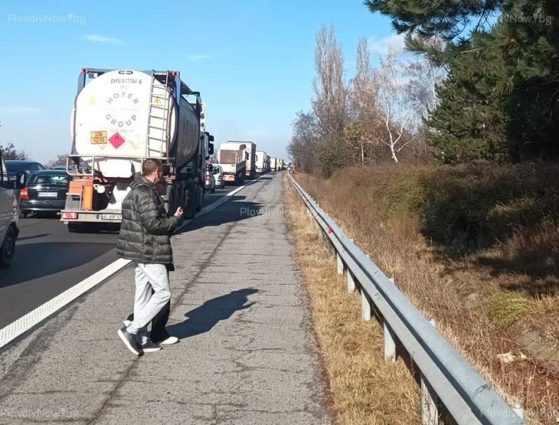 Поредна катастрофа на АМ “Тракия“ и адско задръстване