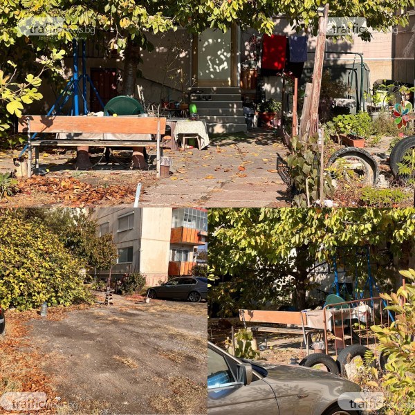 Пловдивчанка присвои паркоместа в Тракия, за да си спретне “двор“ зад панелката