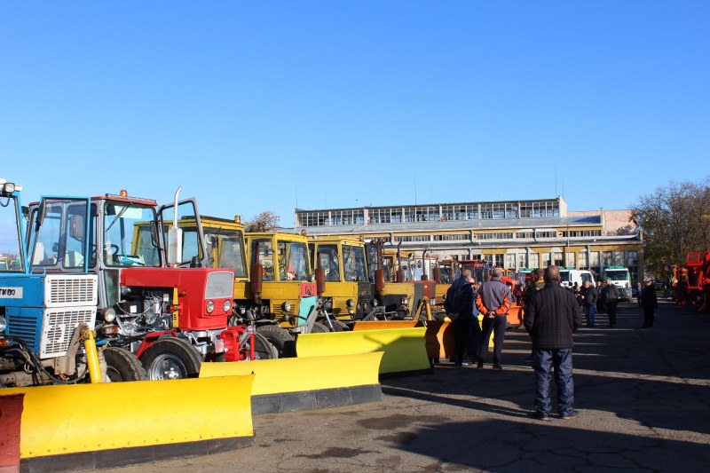 100 машини са бойна готовност в Пловдив за зимата