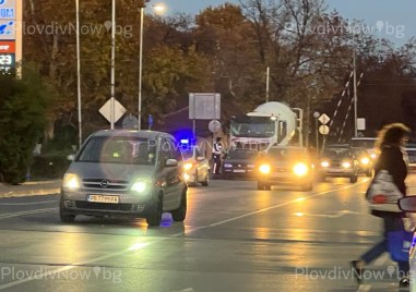 Катастрофа с бетоновоз стана в Пловдив