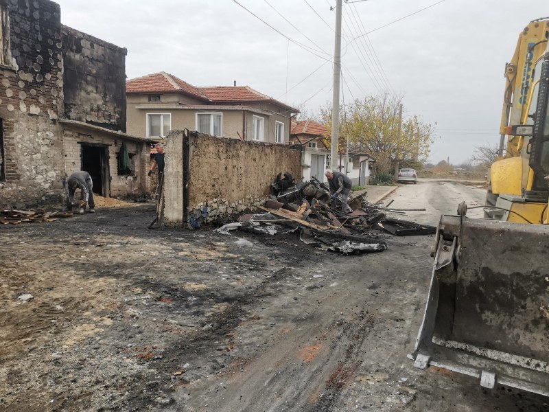 Българско семейство остана без дом и има нужда от помощ