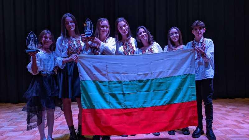 “Бамбините“ донесоха в Пловдив три награди от конкурс в САЩ