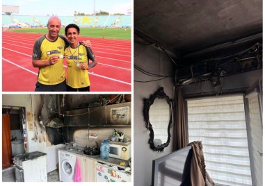 Пожар изпепели дома на пловдивската атлетка Лили Георгиева